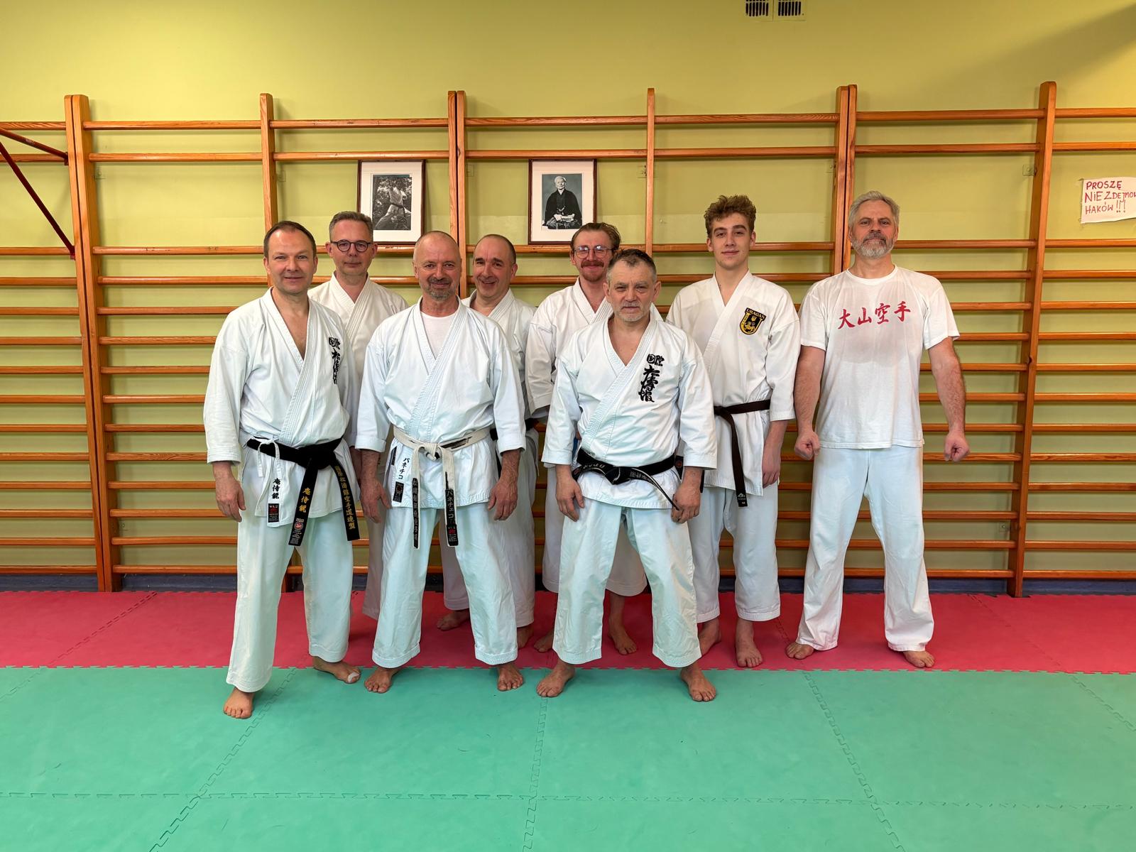 Zdjęcie z seminarium karate Przemek Paneczko Seminar Warszawa 7-8 Marca 2025 - Przemek Paneczko Sensei