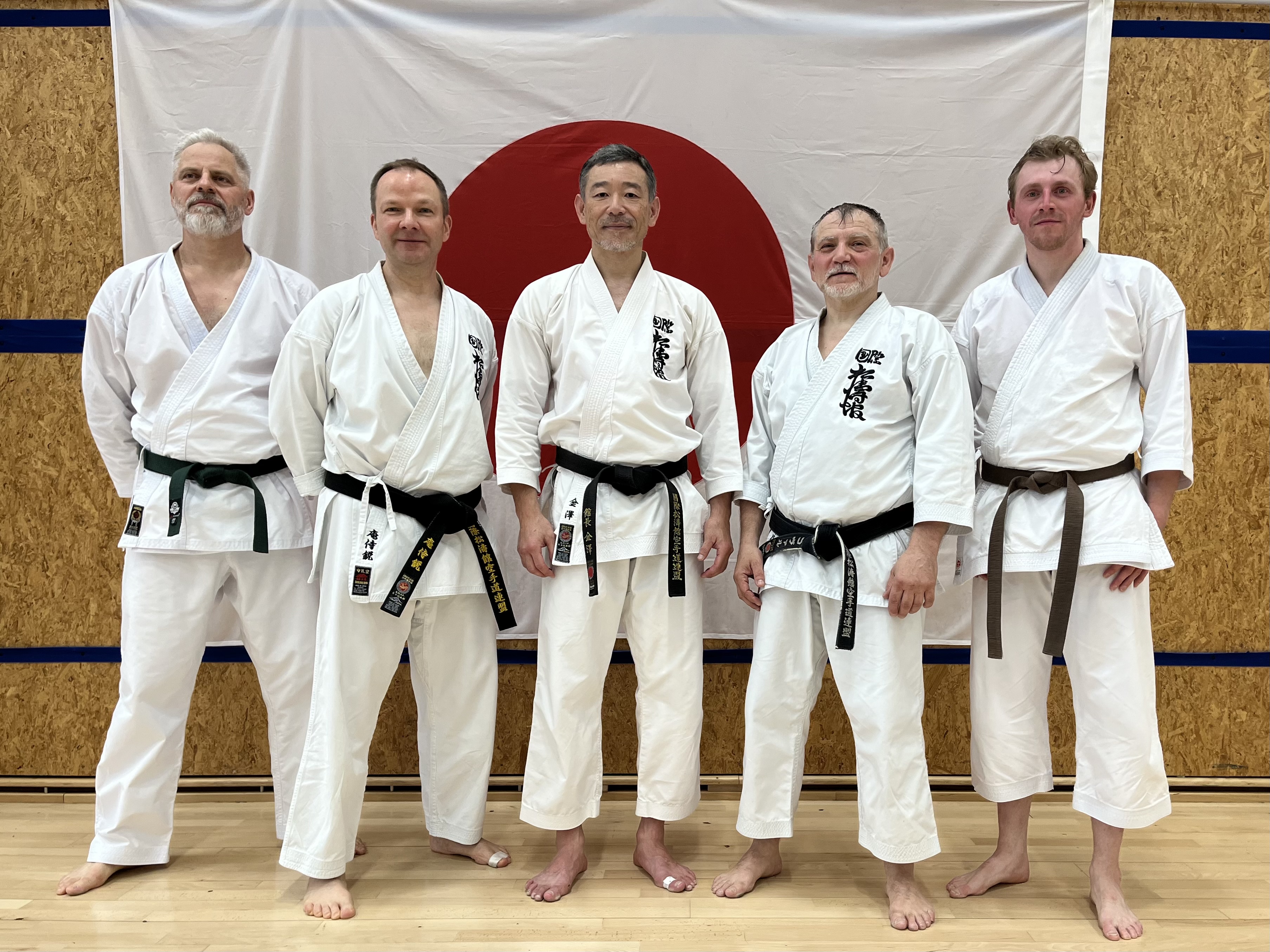 Zdjęcie z seminarium karate Kancho Nobuaki Kanazawa Seminar, Králové-Hradec 30-31 maja 2026 - Kancho Nobuaki Kanazawa, 8 DAN