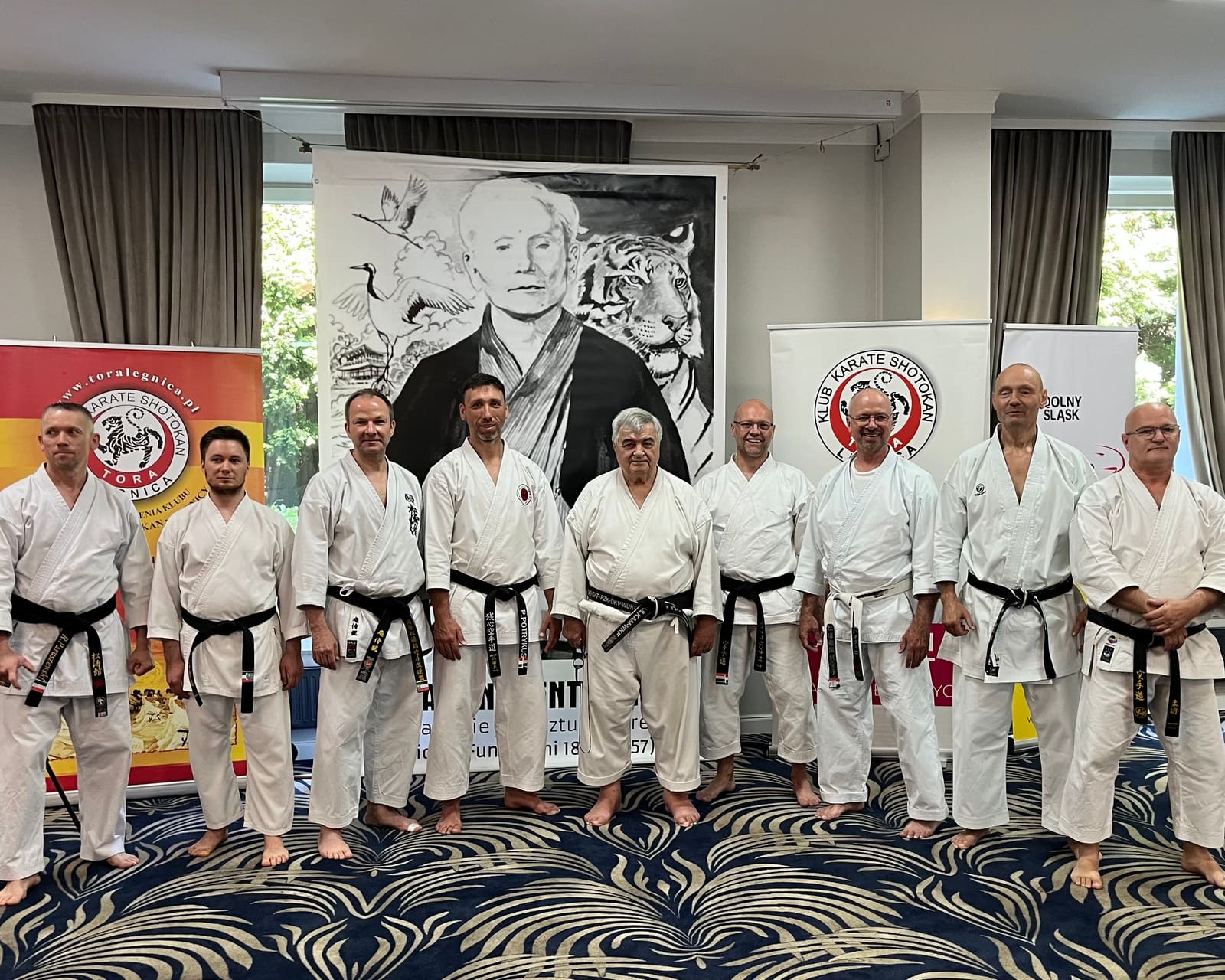 Zdjęcie z seminarium karate Staż karate z Shihan Giuseppe Beghetto, Legnica lipiec 2026 - Shihan Giuseppe Beghetto 8 DAN Shotokan